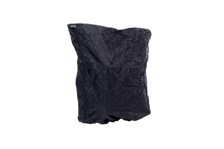 Brompton z nałożonym pokrowcem Transit Bike Cover