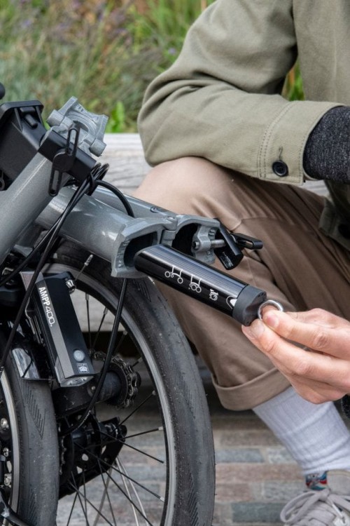 Brompton Toolkit chowany w ramie