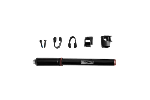 Pompka Brompton Lezyne z uchwytami montażowymi